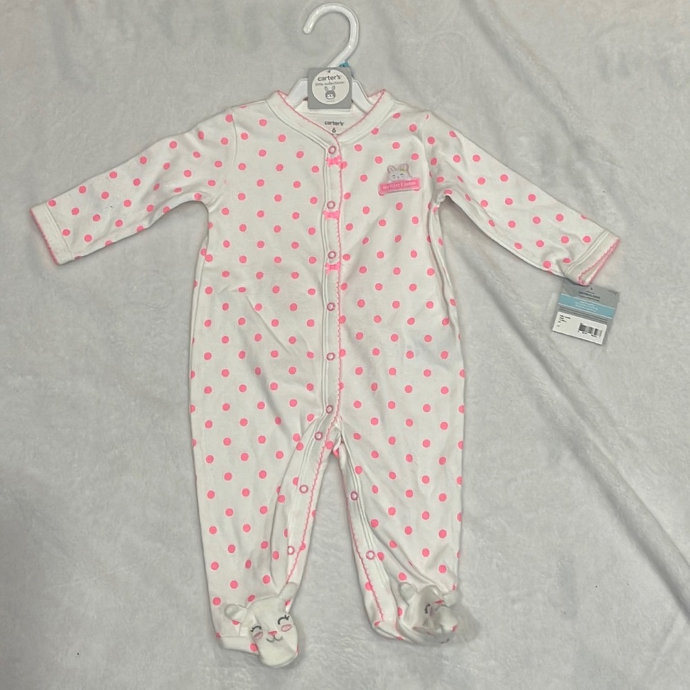 Baby Girl Footed Pajama
